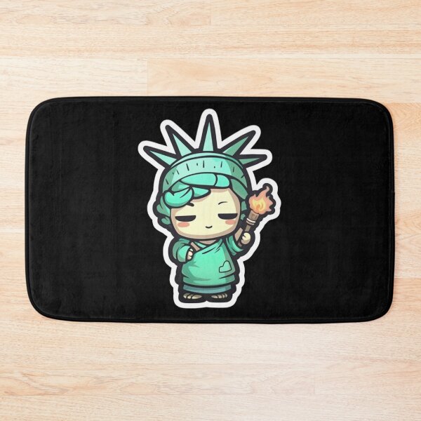 Item preview, Statue of Liberty Kawaii Chibi Style designed and sold by c4k5llc.