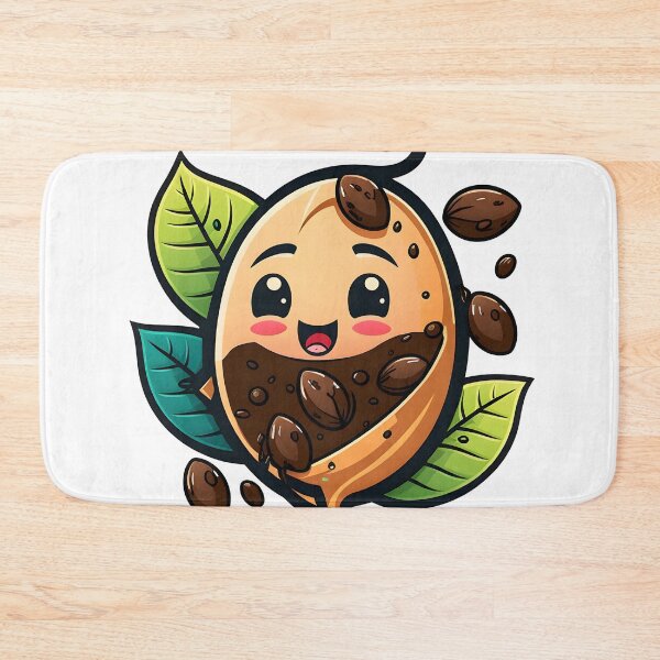 Item preview, cute coffee bean designed and sold by NickLivin.