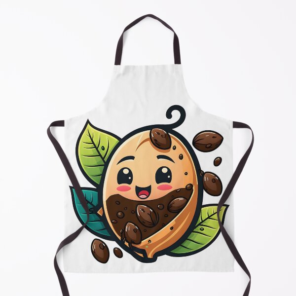 Item preview, cute coffee bean designed and sold by NickLivin.