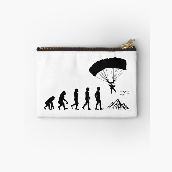 Item preview, Skydiving Skydive Skydiver Parachuting Evolution designed and sold by TastefulTees.