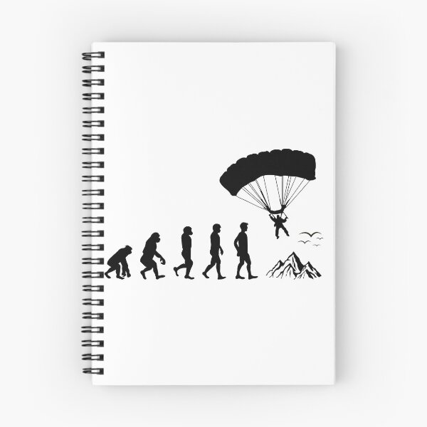 Item preview, Skydiving Skydive Skydiver Parachuting Evolution designed and sold by TastefulTees.