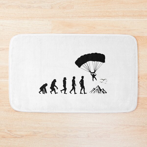 Item preview, Skydiving Skydive Skydiver Parachuting Evolution designed and sold by TastefulTees.