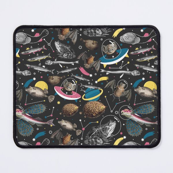 Item preview, Collage space art with animals designed and sold by Capictures.