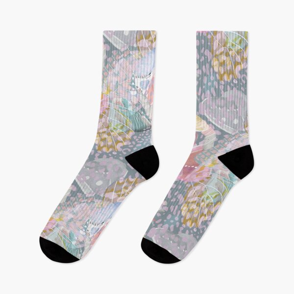 Item preview, Wings and things - multicolour pastel designed and sold by LucyFaulke.
