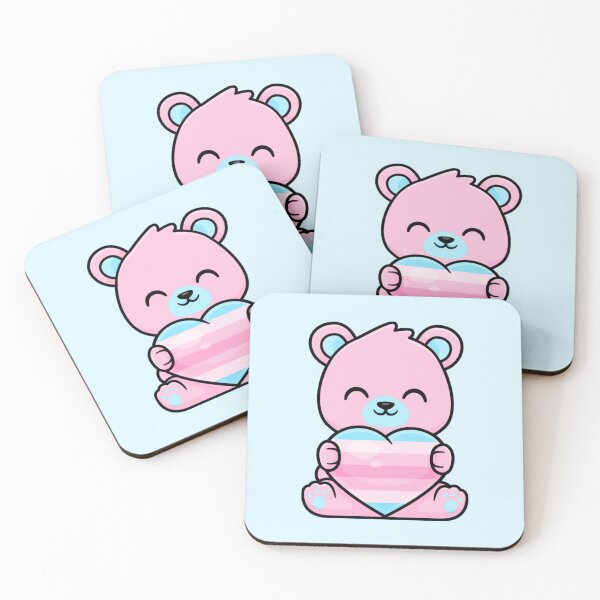 Item preview, Pink Transfem Pride Bear designed and sold by everything4eva.