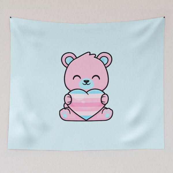 Item preview, Pink Transfem Pride Bear designed and sold by everything4eva.