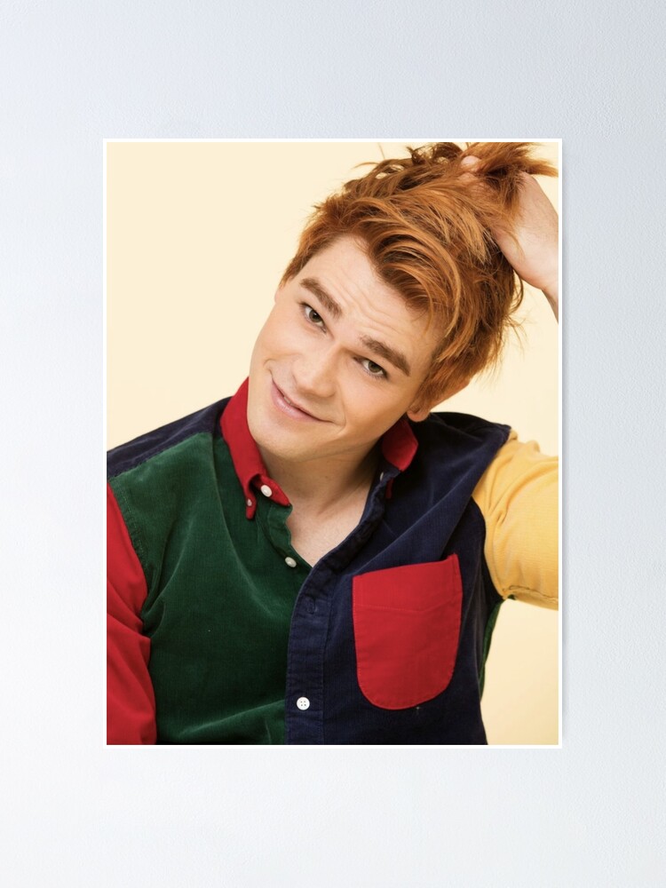 "KJ Apa" Poster by caitlinwashere | Redbubble