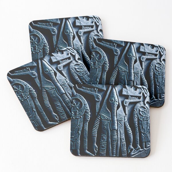 Item preview, Acient aliens scuplted into stone designed and sold by magikman65.
