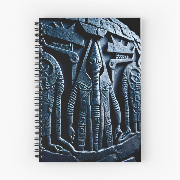 Item preview, Acient aliens scuplted into stone designed and sold by magikman65.