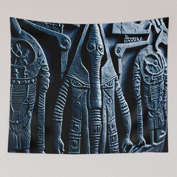 Item preview, Acient aliens scuplted into stone designed and sold by magikman65.