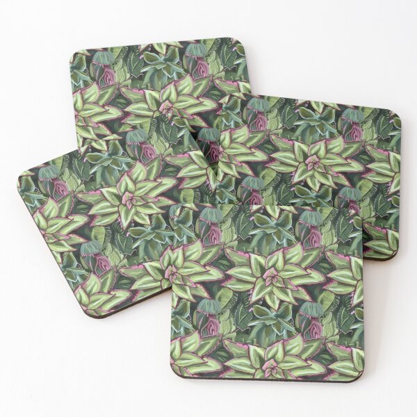 Item preview, botanic cactus pattern designed and sold by Tateillustrate.