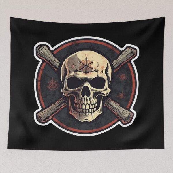 Item preview, Pirate Skull and Crossbone designed and sold by c4k5llc.