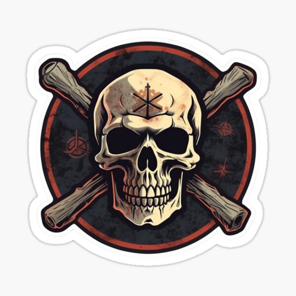 Item preview, Pirate Skull and Crossbone designed and sold by c4k5llc.