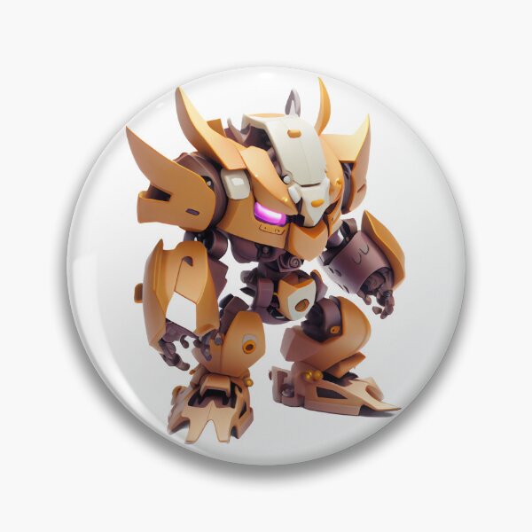 Artikelvorschau, Netter 3D Chibi Mecha | Entzückender Mecha V - 4 entworfen und verkauft von SMCLN.