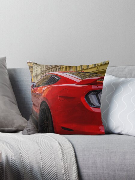 Ford Mustang GT Pillow for Sale by VitaliiShop Redbubble