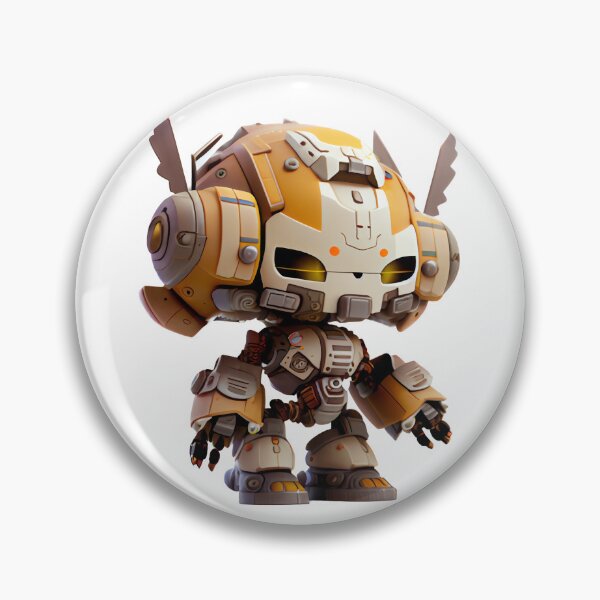 Artikelvorschau, Netter 3D Chibi Mecha | Entzückender Mecha V - 9 entworfen und verkauft von SMCLN.