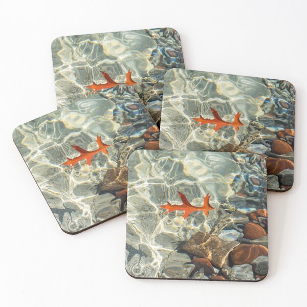 Item preview, Refraction Magic - Slender Oak Leaf and Rainbowed Ripples designed and sold by Georgia Mizuleva.