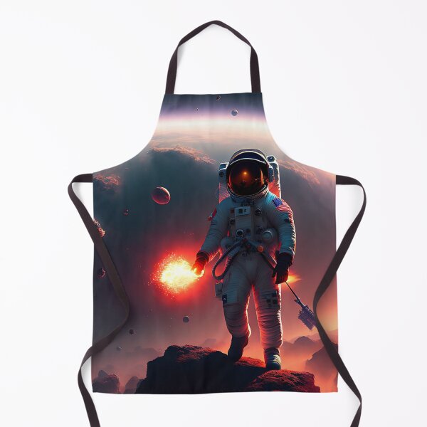 Item preview, Astronaut Standing on Asteroids designed and sold by Space-Wear.