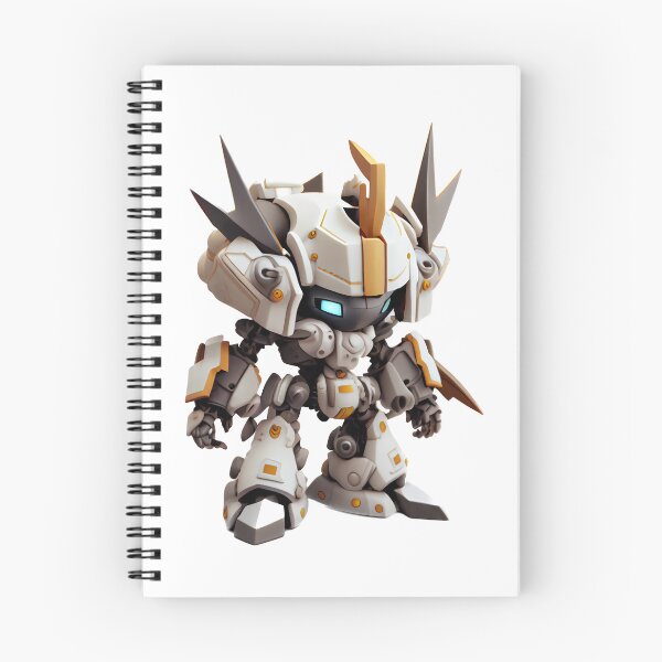 Artikelvorschau, Netter 3D Chibi Mecha | Entzückender Mecha V - 15 entworfen und verkauft von SMCLN.