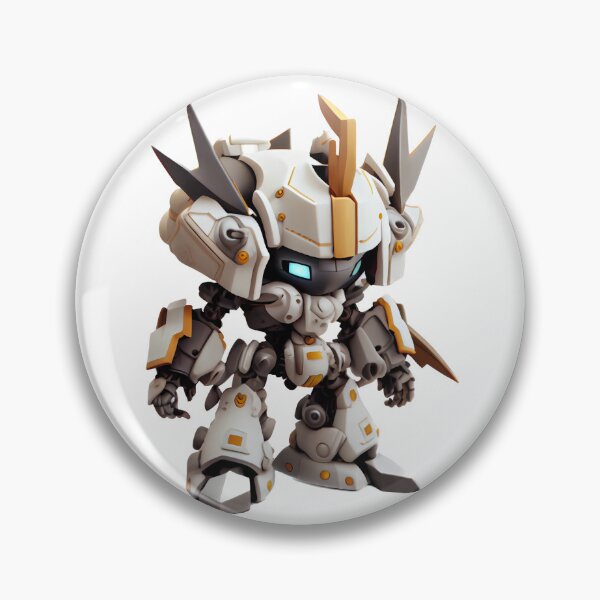 Artikelvorschau, Netter 3D Chibi Mecha | Entzückender Mecha V - 15 entworfen und verkauft von SMCLN.