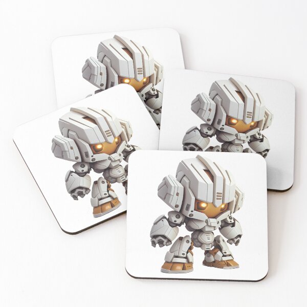 Item preview, Cute 3D Chibi Mecha | Adorable Mecha  V - 17 designed and sold by SMCLN.