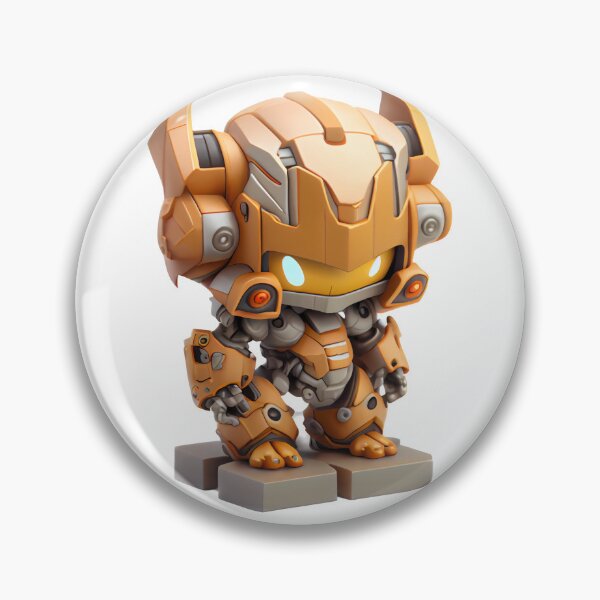 Artikelvorschau, Netter 3D Chibi Mecha | Entzückender Mecha V - 19 entworfen und verkauft von SMCLN.