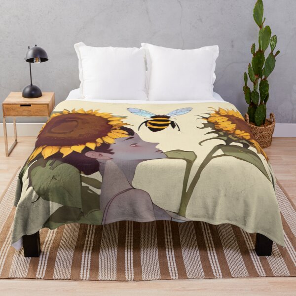 Item preview, Bee on a Sunflower designed and sold by HiPolly.