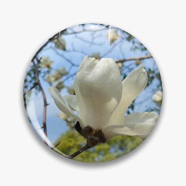 Item preview, the white magnolia  designed and sold by tanghuiyun.