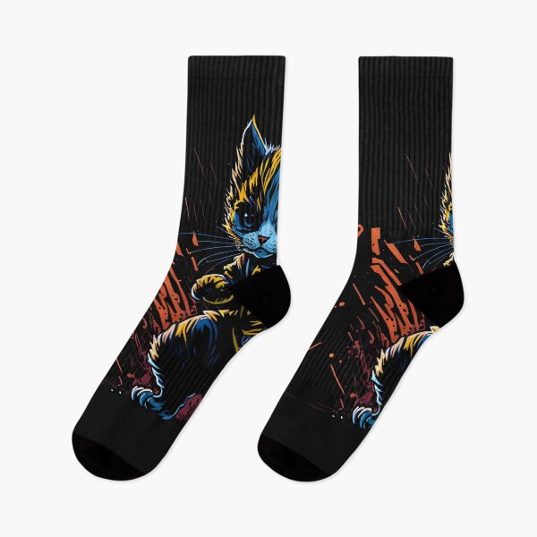 Item preview, Cat Daddy Black Cat Vintage Eighties Style Cat Retro V - Our Funny & Cute Cat Design designed and sold by Chromatic-Art.