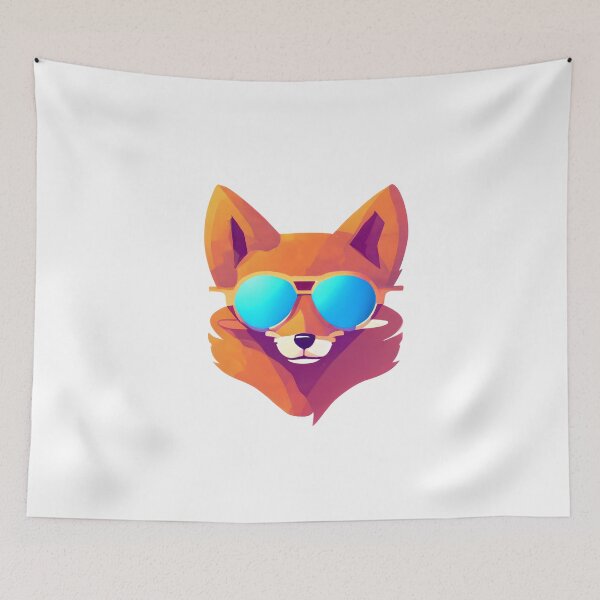 Item preview, Cool Fox Wearing Sunglasses designed and sold by Stian Iversen.