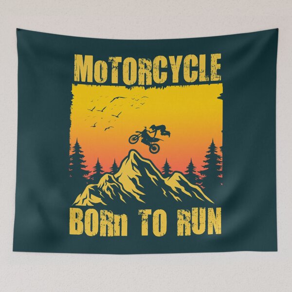 Item preview, Motorcycle Born to Run    designed and sold by planetconi.