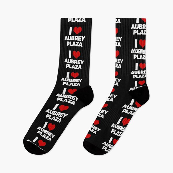 Item preview, I Love Aubrey Plaza (White Text) designed and sold by theartcreatore.