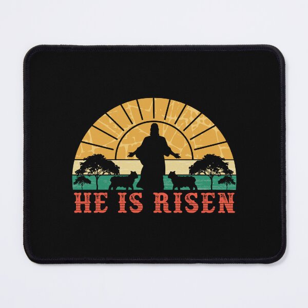 Item preview, Retro He Is Risen - Jesus Easter Gift designed and sold by Whimsical Thinker.