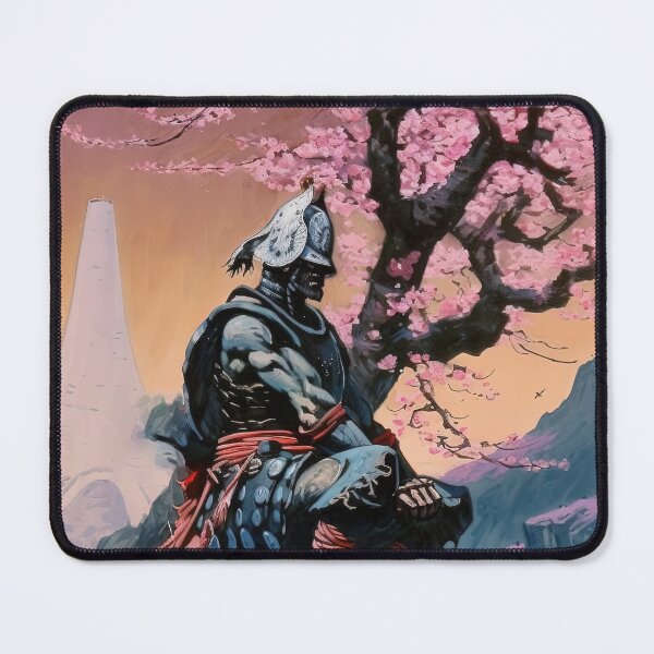 Item preview, Japanese Samurai Meditating designed and sold by RockingPandS.