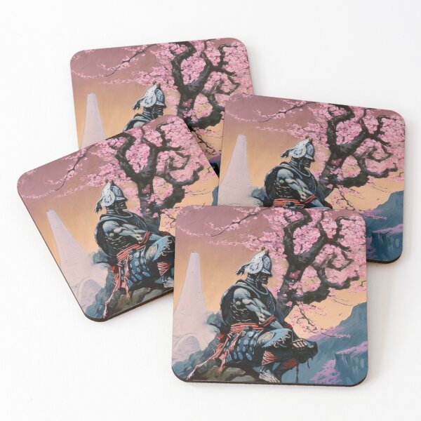 Item preview, Japanese Samurai Meditating designed and sold by RockingPandS.