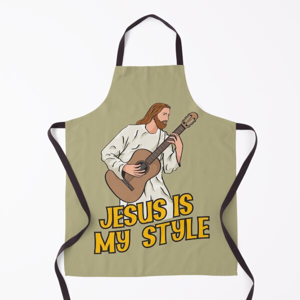 Item preview, Jesus Playing Acoustic Guitar - Jesus Is My Style designed and sold by ChristlikeMerch.