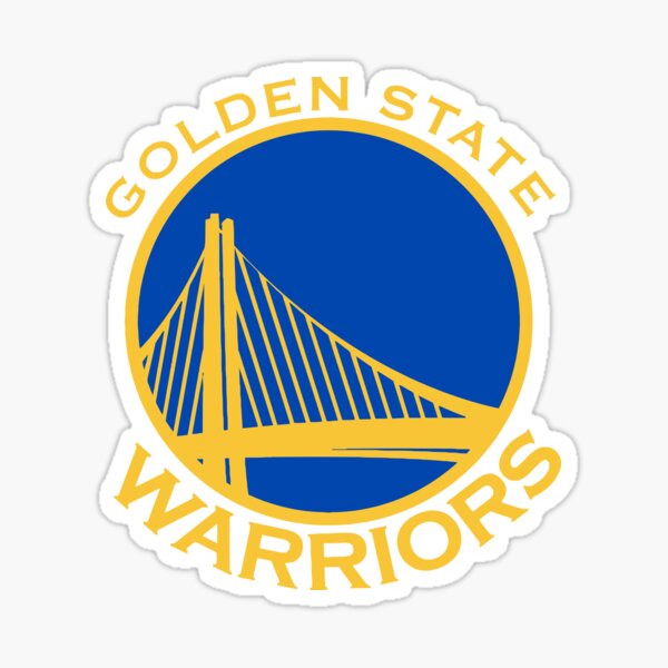 Golden State Warriors Door Decal Decor Sticker NBA Laminated