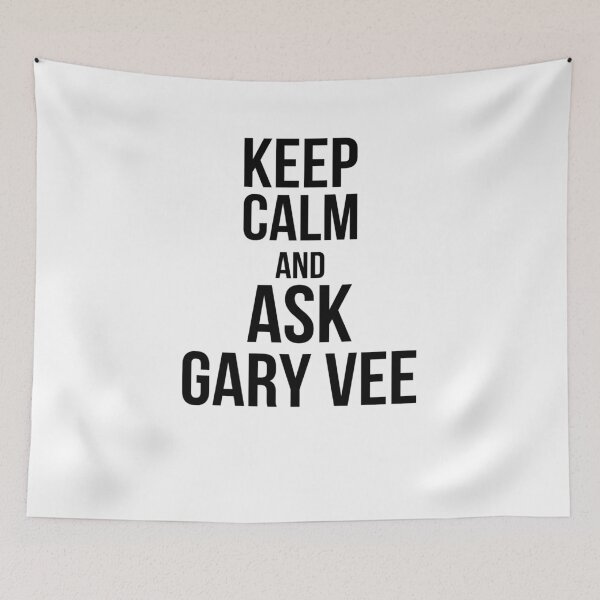 Item preview, Keep Calm and Ask Gary Vee designed and sold by MoeDeesDotCom.