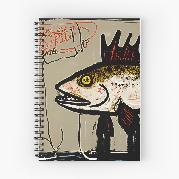 Item preview, Brown Trout in Abstract Style Painting designed and sold by WalterWhatFace.