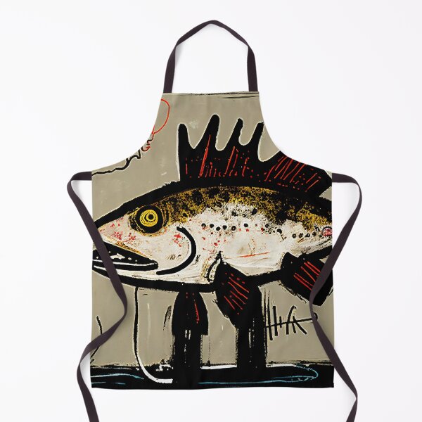 Item preview, Brown Trout in Abstract Style Painting designed and sold by WalterWhatFace.