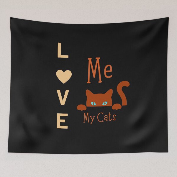 Item preview, Love me love my cats designed and sold by Jozmaye Talentine.