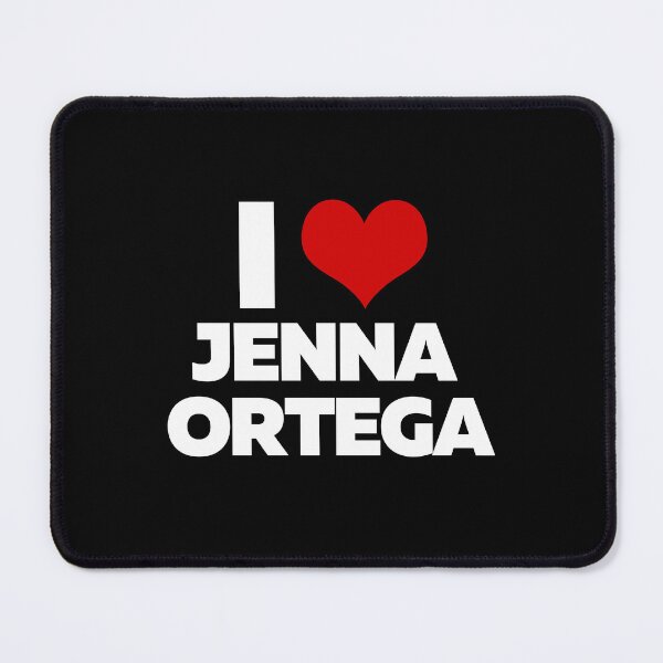 Item preview, I Love Jenna Ortega (White Text) designed and sold by theartcreatore.