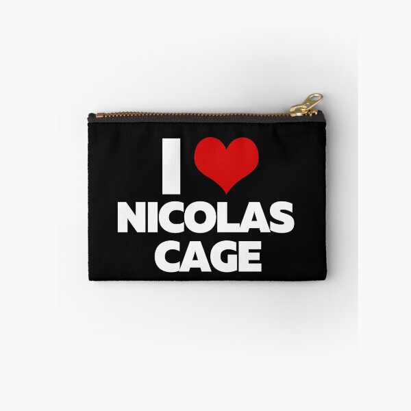 Item preview, I Love Nicolas Cage (White Text) designed and sold by theartcreatore.