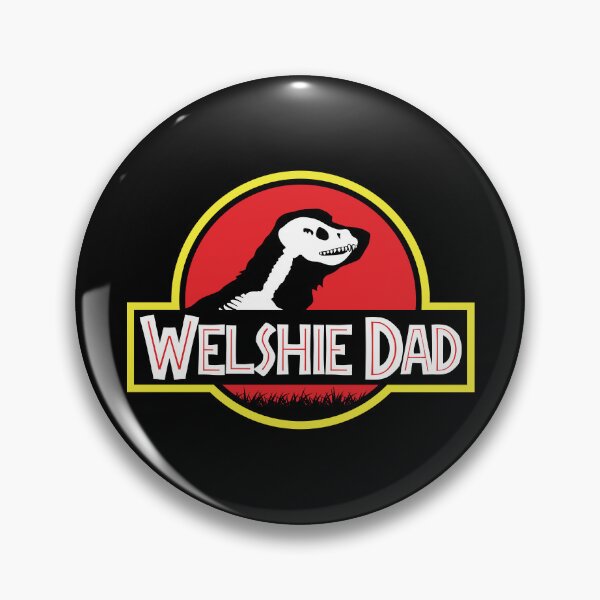 Item preview, (For Dark Background) Jurassic Welsh Springer Spaniel Dad designed and sold by More Cute Dogs.