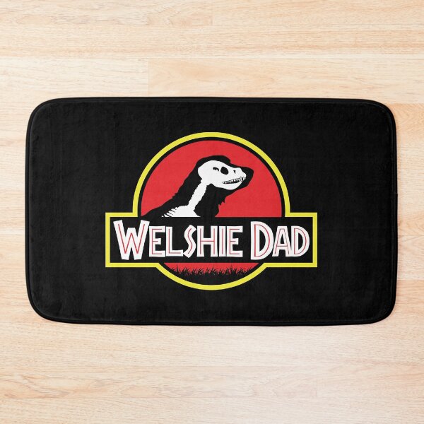 Item preview, (For Dark Background) Jurassic Welsh Springer Spaniel Dad designed and sold by More Cute Dogs.