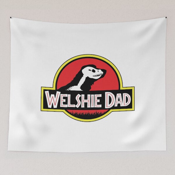 Item preview, (For Bright Background) Jurassic Welsh Springer Spaniel Dad designed and sold by More Cute Dogs.