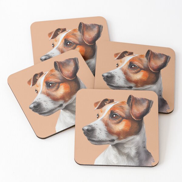 Item preview, Jack Russell Terrier Dog Watercolor Portrait  designed and sold by KOTOdesign.