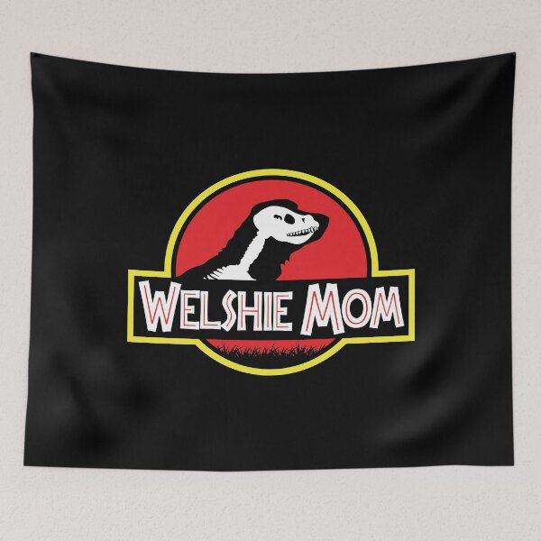 Item preview, (For Dark Background) Jurassic Welsh Springer Spaniel Mom designed and sold by More Cute Dogs.