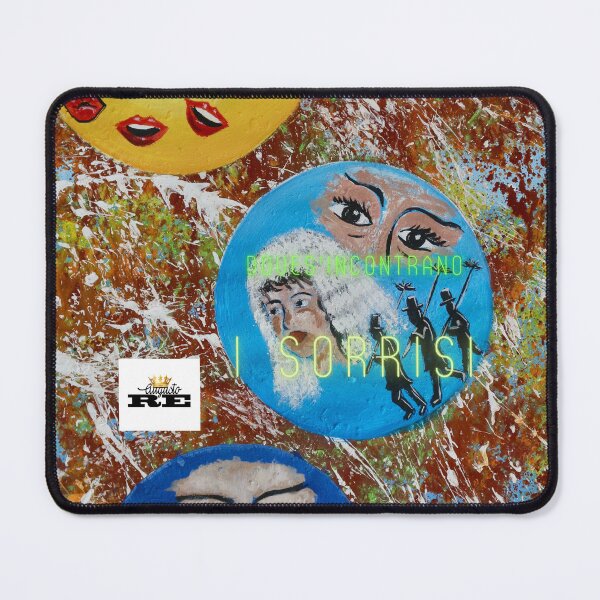 Item preview, Baci, labbra, pianeti, colori, dove s'incontrano i sorrisi, Augusto Re designed and sold by AugustoRe.