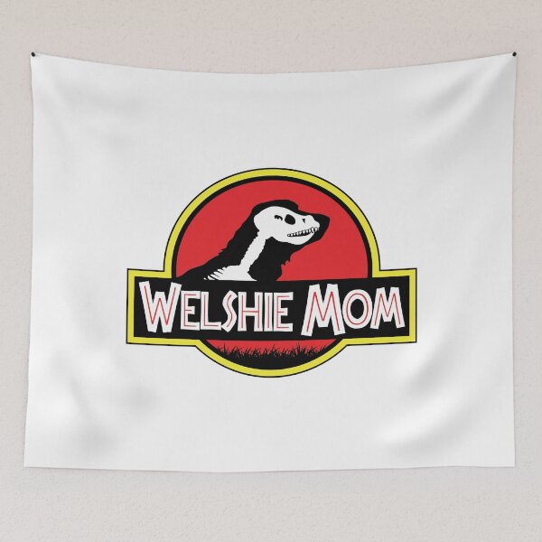 Item preview, (For Bright Background) Jurassic Welsh Springer Spaniel Mom designed and sold by More Cute Dogs.